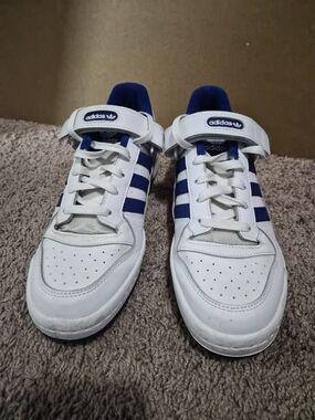 Adidas Forum Low "White Royal Blue" – Classic 84 Retro – Size 9.5
